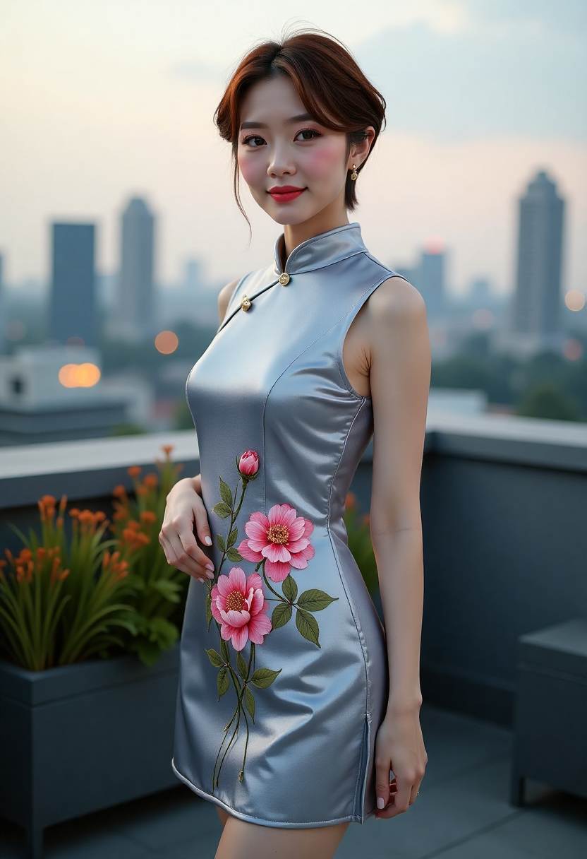 银杏与亚麻海报