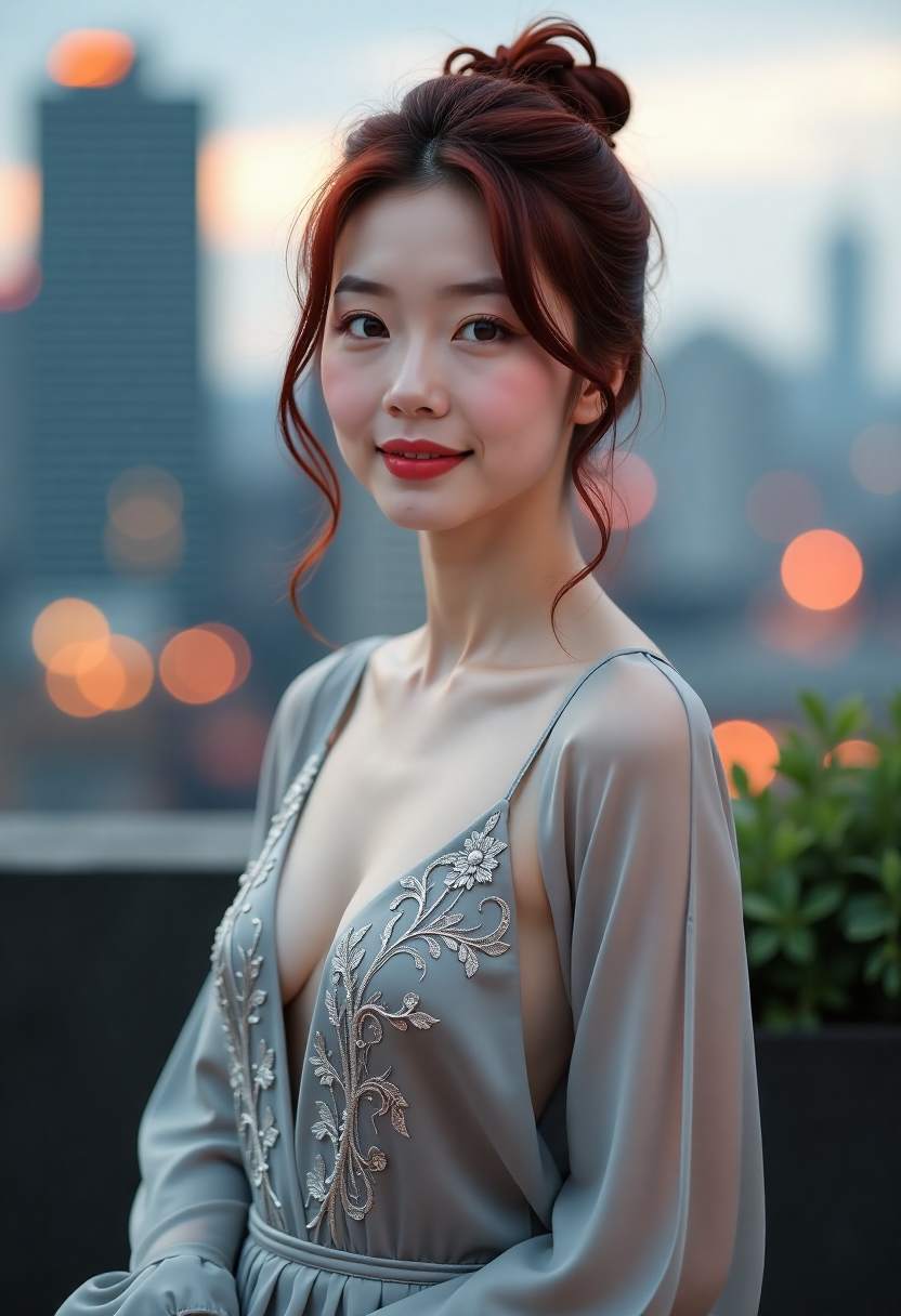杏子亚麻室内剧照