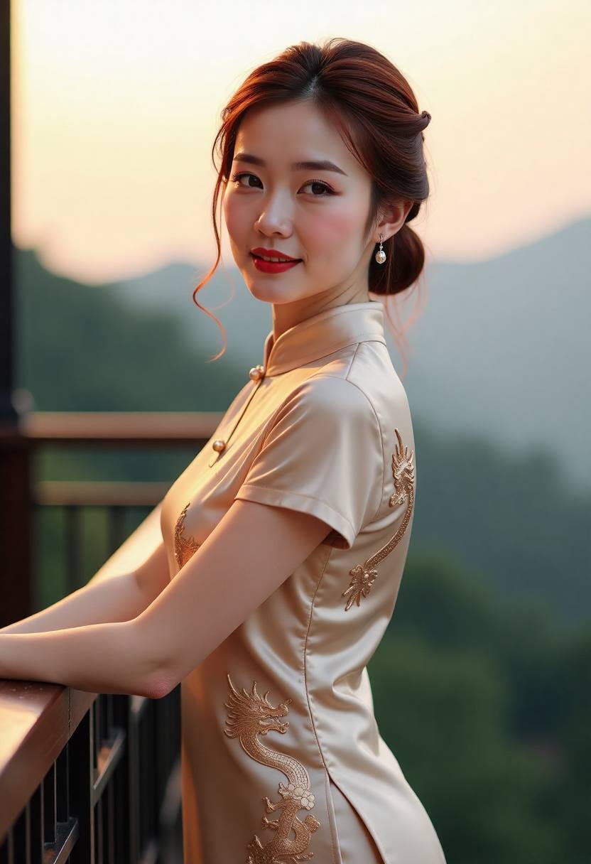 海边风亚麻海报