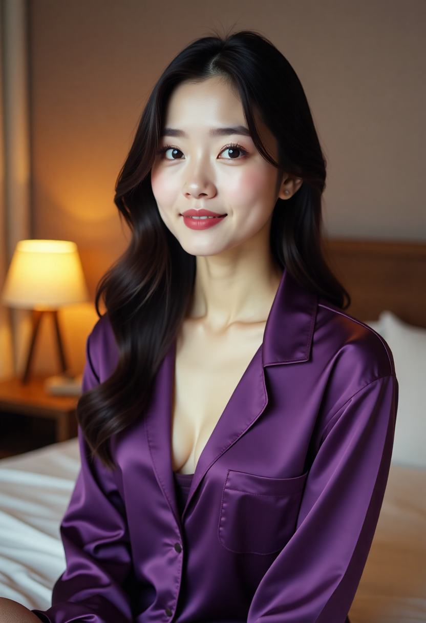 北欧光线亚麻发海报