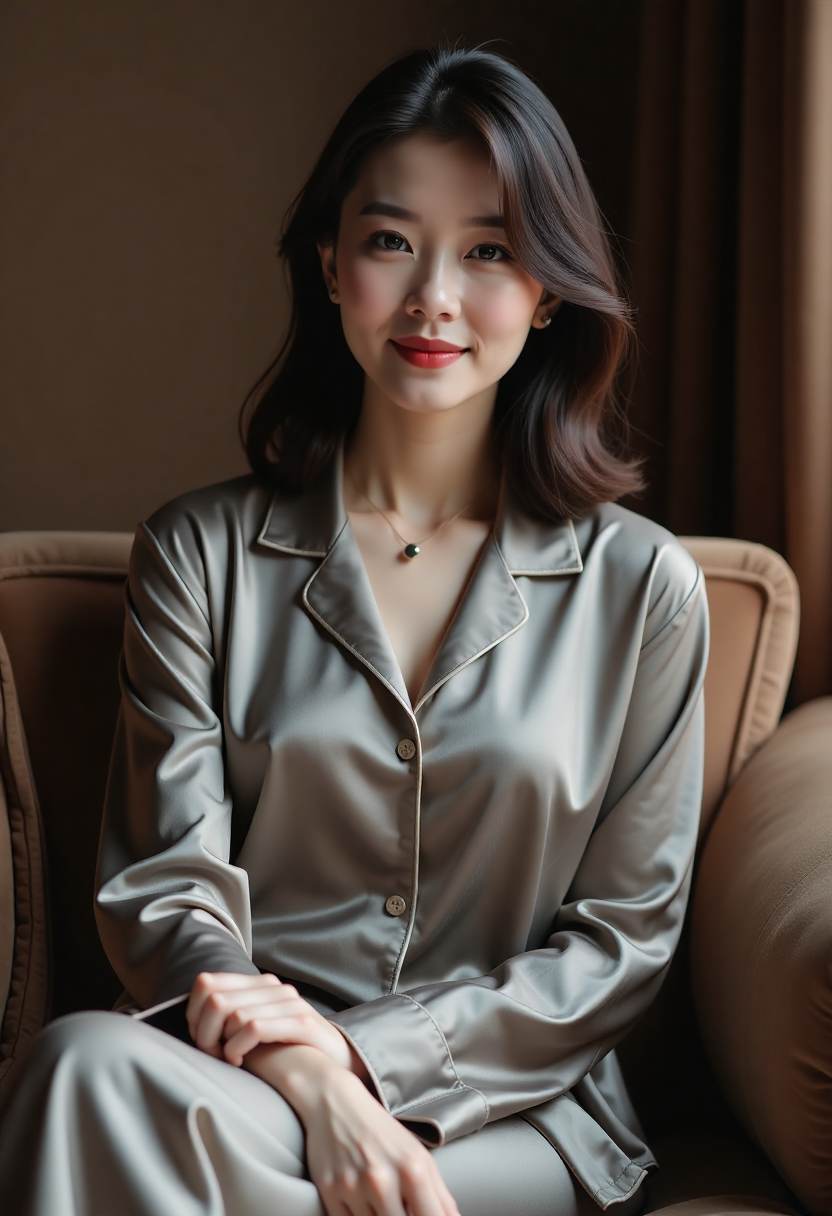 蜂蜜亚麻街拍剧照